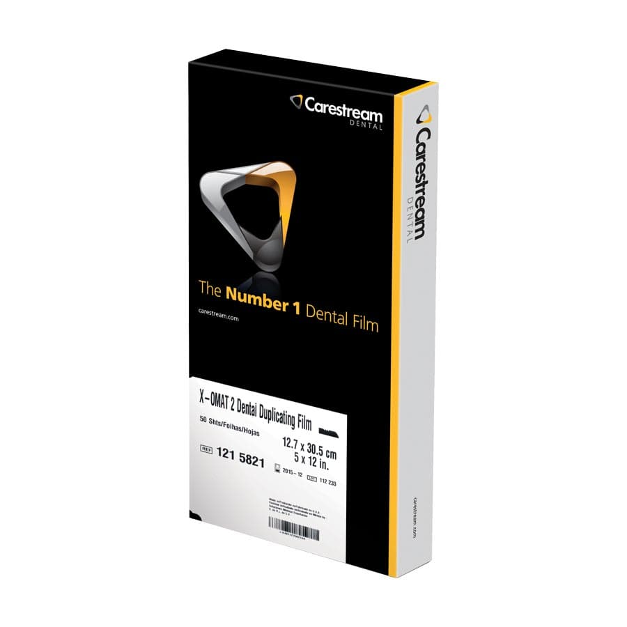 X-OMAT 2 Dental Duplicating Film, 5" x 12", 50 Sheets/Box, 1215821 thumbnail 11