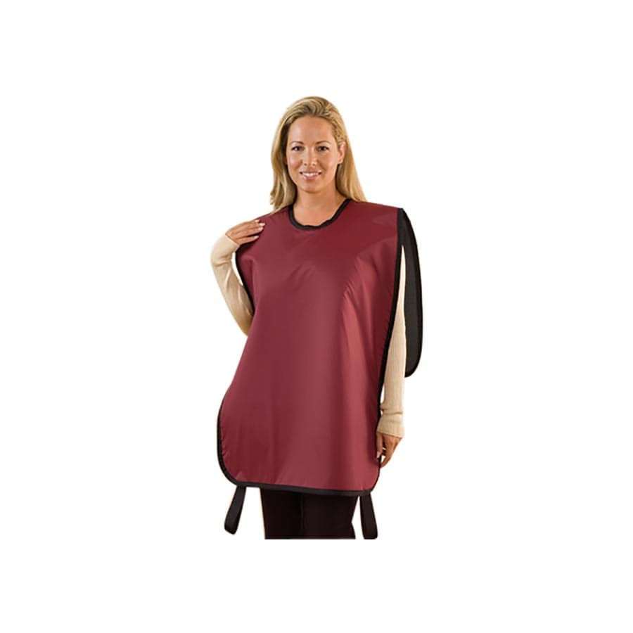Flow Dental Lead-Free Child Panoramic Apron, Navy Blue, 20" x 27", 0.25mm Lead Equivalency, 75062NL-22 - Lead-Free Panoramic Apron - Child/20" x 27" - Navy Blue - Image 1