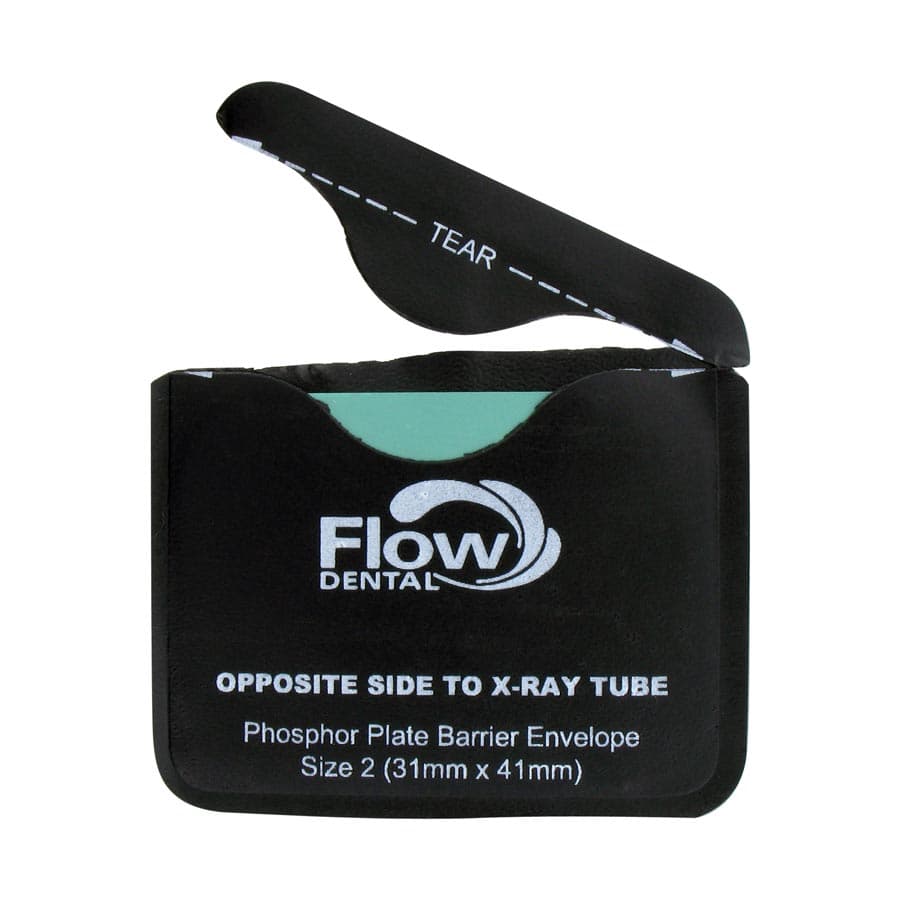 Flow Dental Safe'n'Sure Econo Phosphor Plate Barrier Envelopes, Size 1, 300/Box, 80110 thumbnail 3