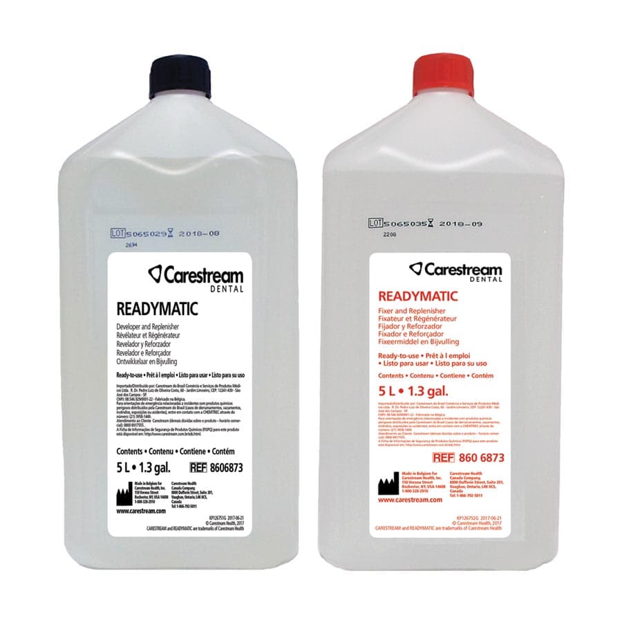Readymatic Pre-Mixed Dental Developer & Fixer Value Pack, 5 L Each, 2/Pk, 8606873 thumbnail 8