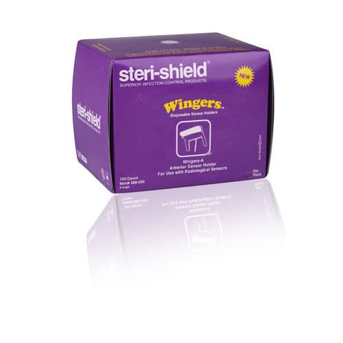 Wingers-A Anterior Digital Sensor Holders, Large #2, Purple, Disposable, 125/Box, 088-030 thumbnail 5