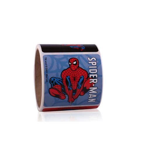 Spider-Man Assorted Stickers, 2.5" Square, 100/Roll, PS468 thumbnail 4