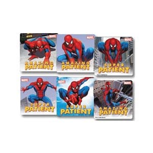 Spiderman Patient Stickers, Assorted, 2.5" Square, 100/Roll, PS375 thumbnail 4