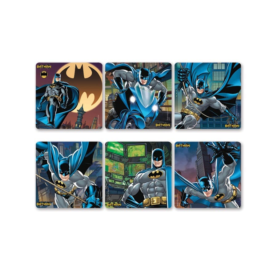 Batman Comic Stickers, Assorted Designs, 2.5" Square, 100/Roll, PS551 thumbnail 4