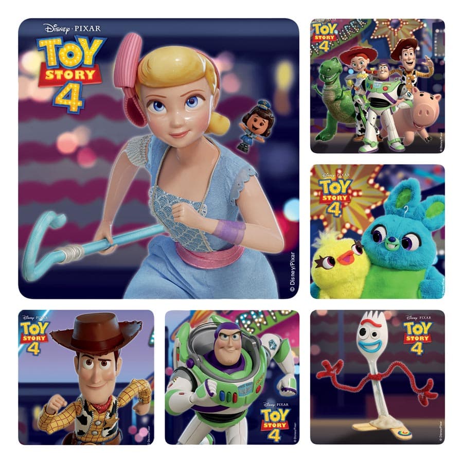 Disney Pixar Toy Story 4 Assorted Stickers, 2.5 in, 100/Roll, PS680 thumbnail 4