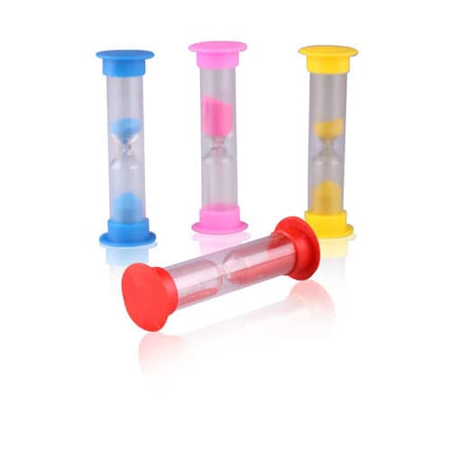 Sherman Specialty 2-Minute Sand Timer, 3.5", Neon Assorted Colors, 50/Pack, S2998 thumbnail 5
