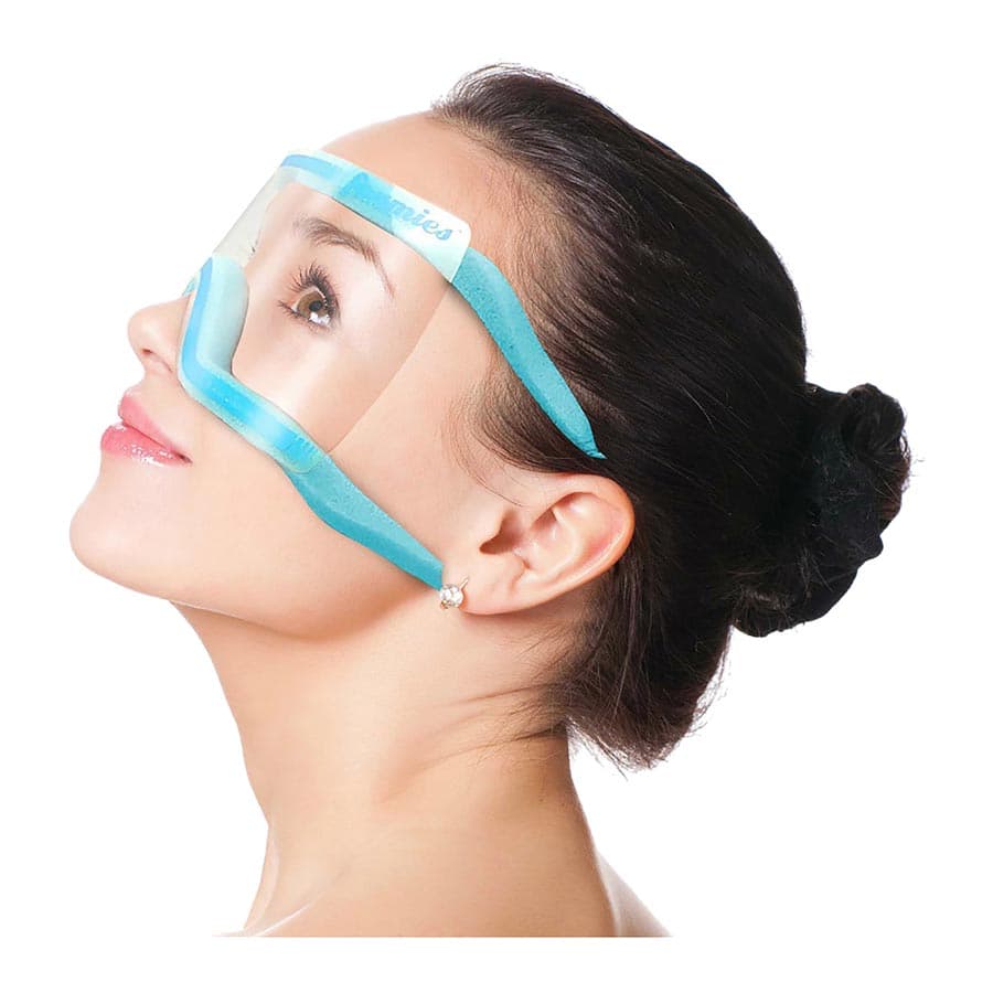 Dukal Foamies Disposable Protective Eyewear, Clear Lens, Medium, 50/Box thumbnail 2