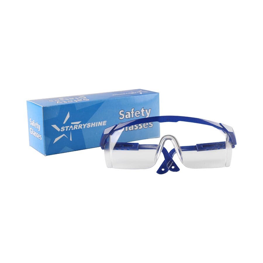 Starryshine Safety Glasses, Blue Frame, Clear Lens - Starryshine - Safety Glasses - Image 1
