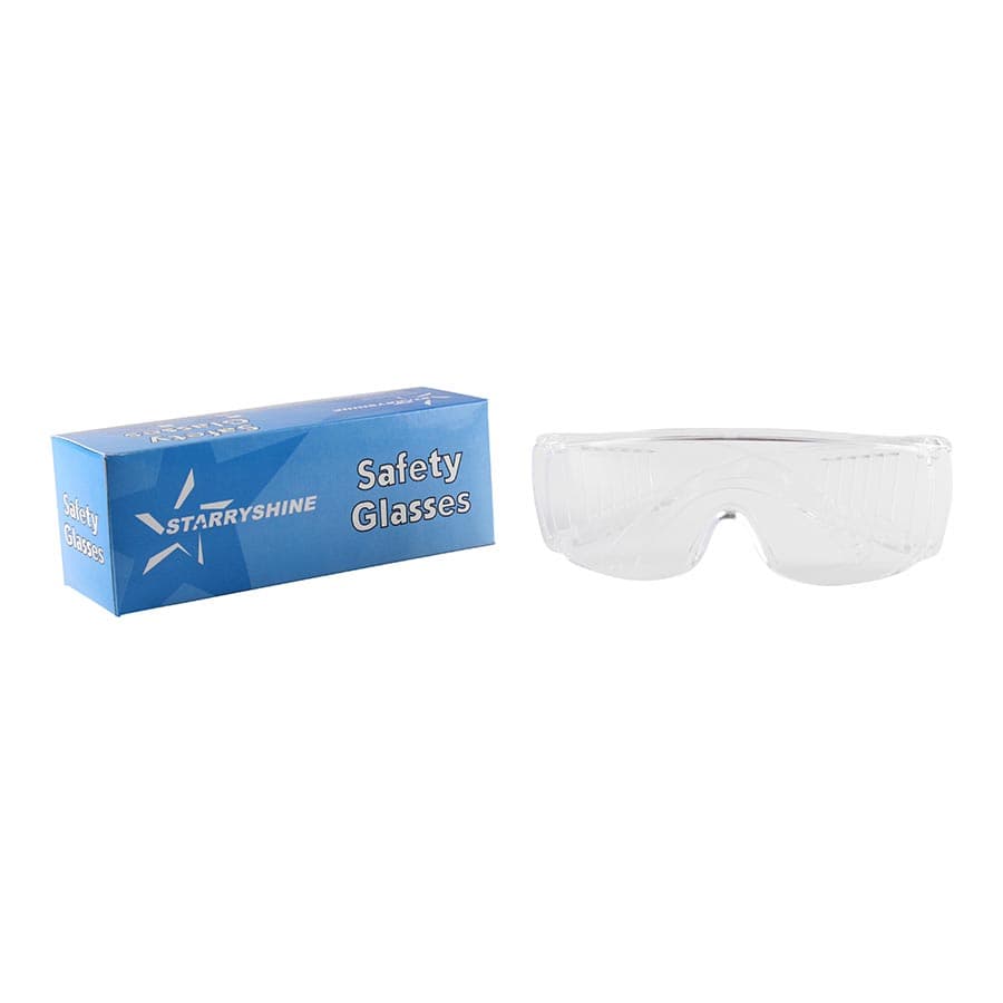 Starryshine Safety Glasses, Clear Frame & Lens, 1 Each - Starryshine - Safety Glasses - Image 1