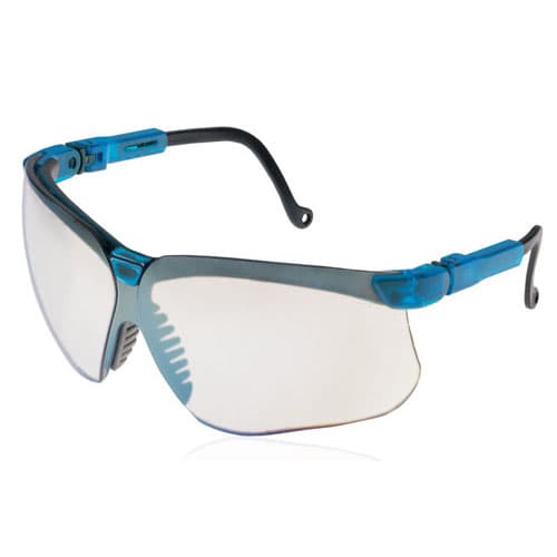 UVEX Genesis Safety Eyewear, Clear Lens, Black Frame, 1/Pk, 355810 thumbnail 13