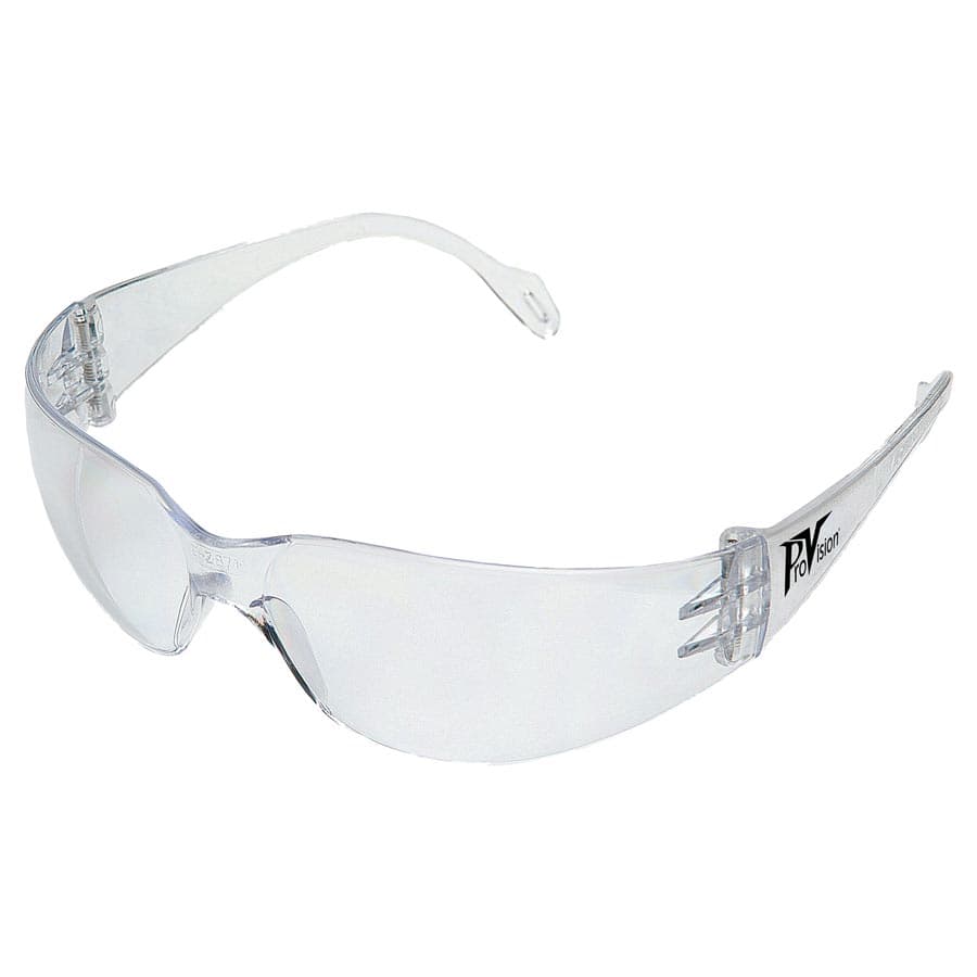 ProVision Econo Wraps Safety Eyewear, Clear Frame/Clear Lens, Full Size, 1/Pk, 3601C thumbnail 15