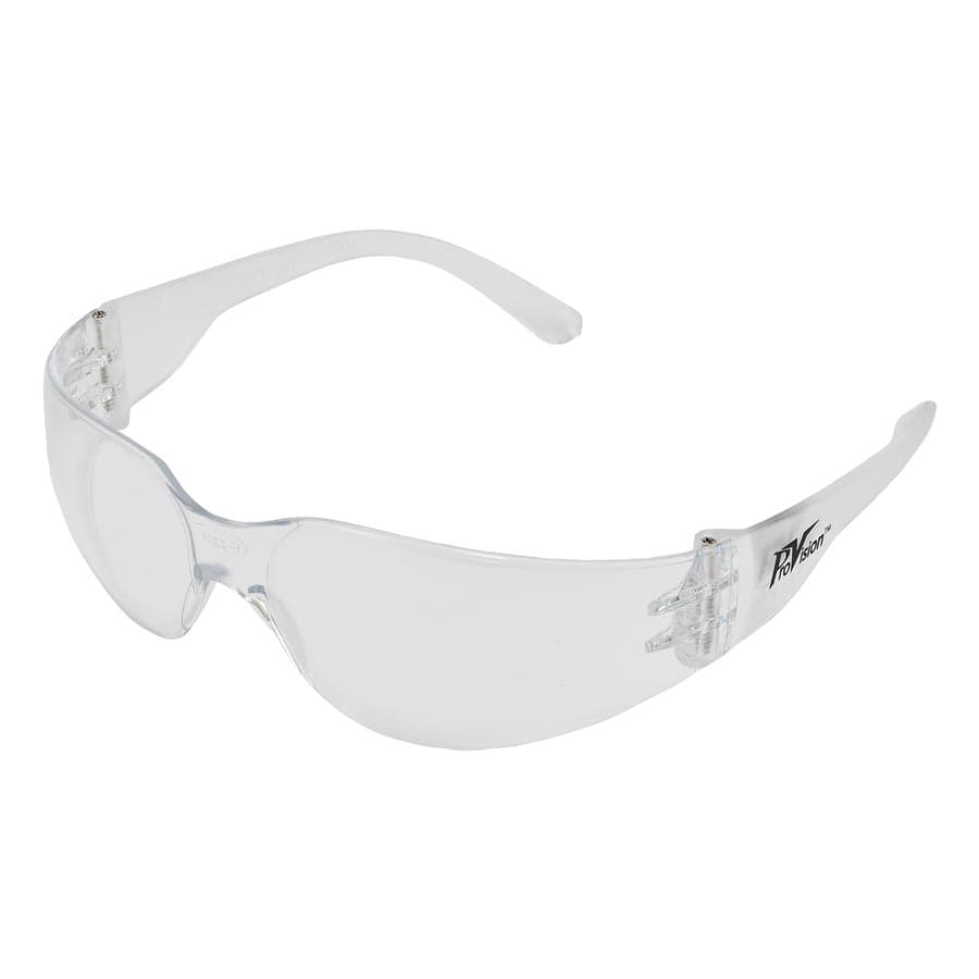 ProVision Mini Econo Wraps Safety Eyewear, Clear Frame/Clear Lens, Small, 1/Pk, 3607C thumbnail 15