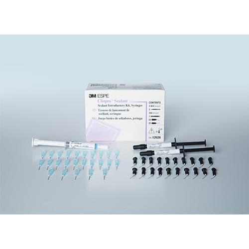 3M Clinpro Sealant Introductory Syringe Kit, Light Cure, Fluoride Releasing, 12626 thumbnail 14