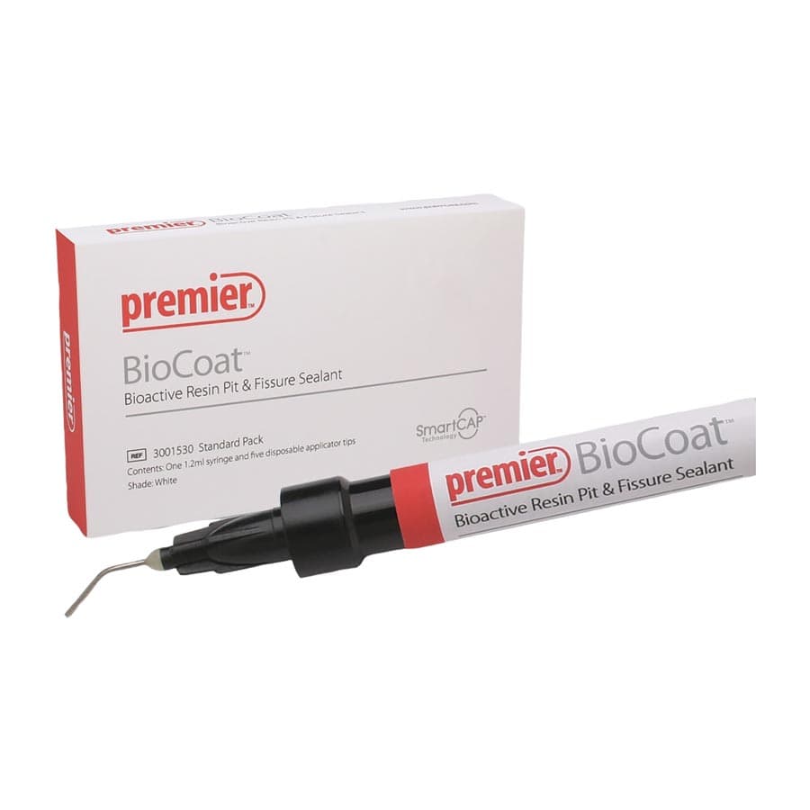 BioCoat Bioactive Resin Pit & Fissure Sealant, Value Pack of 4 (4 x 1.2 mL Syringes + 20 Applicator Tips), #3001531 thumbnail 4