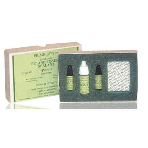 Prime Dental Chemical Cure Pit & Fissure Sealant Kit, Clear, Syringe Dispensing, Starter Kit, 007-010 thumbnail 2