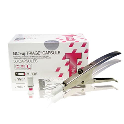 GC Fuji TRIAGE White Capsules Starter Kit - Self-Adhesive Radiopaque Glass Ionomer Sealant, 50 Capsules, 439991 thumbnail 7