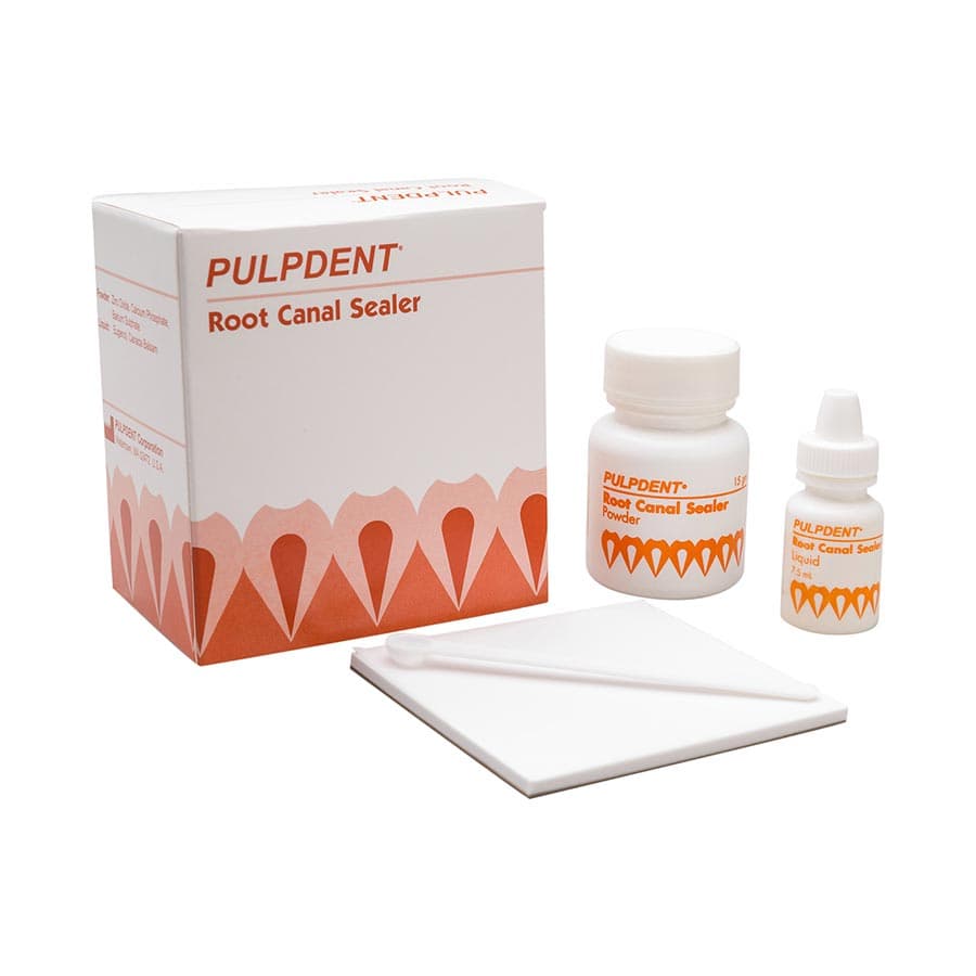 Pulpdent Root Canal Sealer Complete Kit, 15 g Powder, 7.5 mL Liquid, Mixing Pad & Scoop, RK thumbnail 18