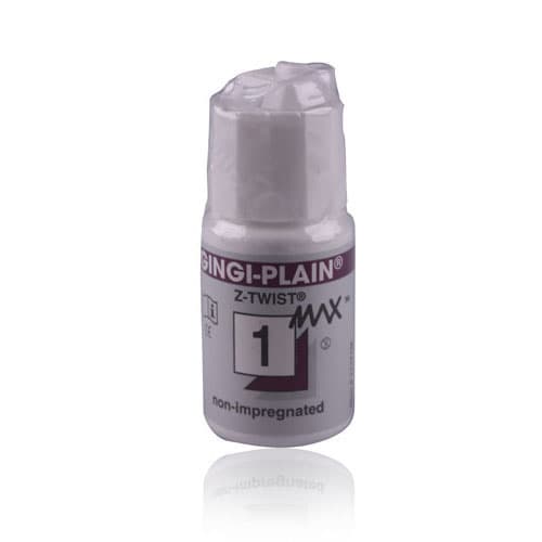 Gingi-Plain® MAX Z-Twist® Weave Non-Impregnated Retraction Cord, #1 Thin, 100% Cotton, 108" Bottle, 11171M thumbnail 9