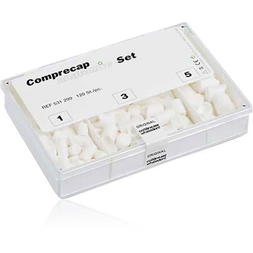 Roeko Comprecap Anatomic Compression Caps, Size #1 Small (7 mm), Cotton, 120/Pk, Ref 531201 thumbnail 4