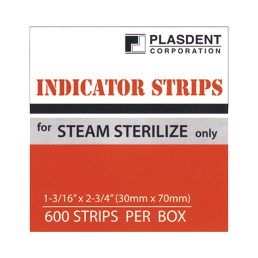 Plasdent Steam Sterilization Indicator Strips, Type 4, 1-3/16" x 2-3/4", Blue to Black, 600/Box, IDS30-70 thumbnail 9