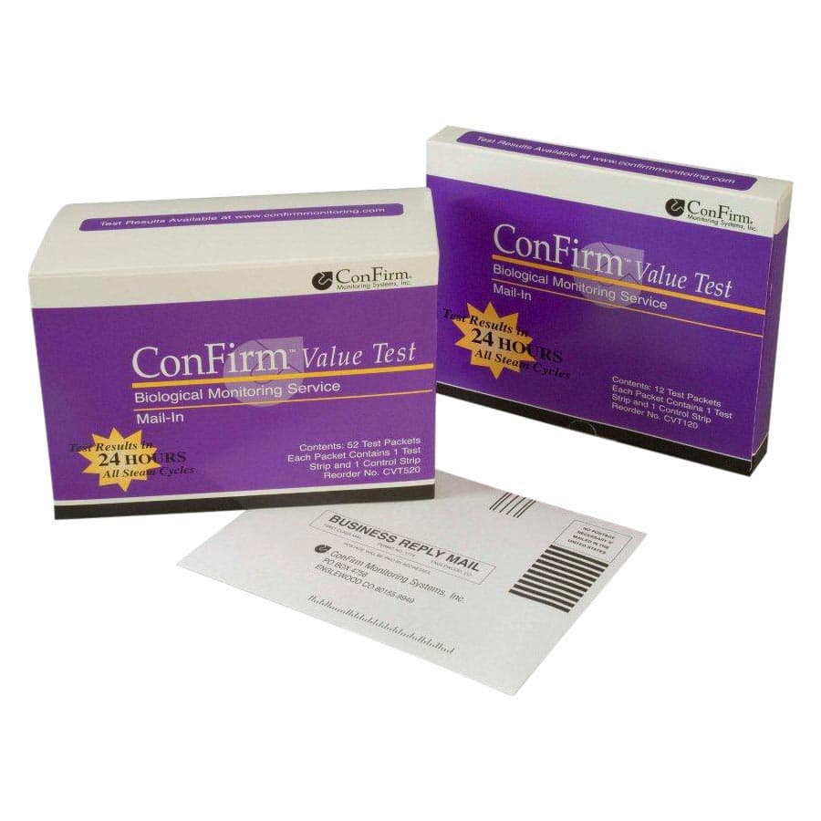 ConFirm Mail-In Sterilizer Monitoring System, Value Test, 2-Strip, 52 Packets/Box, CVT520 thumbnail 10