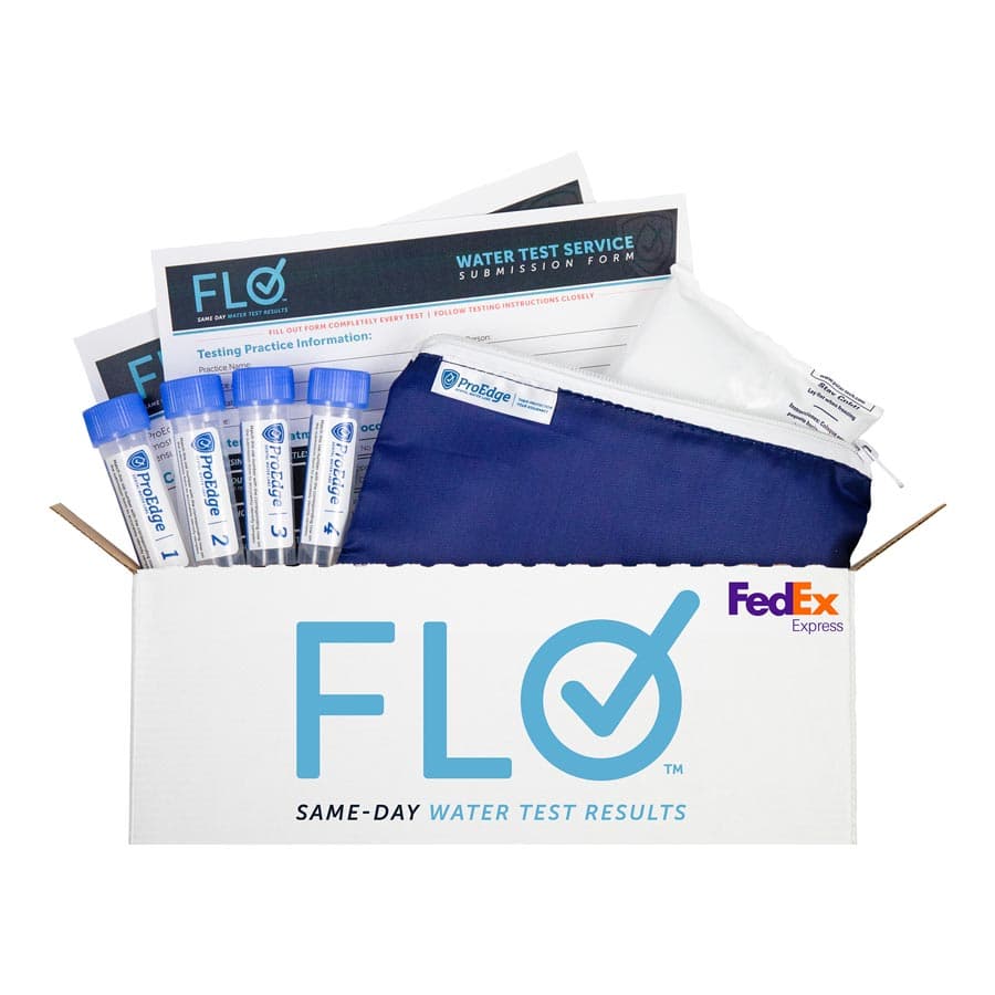 ProEdge Flo Mail-In Waterline Test Kit, 6 Specimen Vials with Overnight Shipping Label, 90601 thumbnail 5