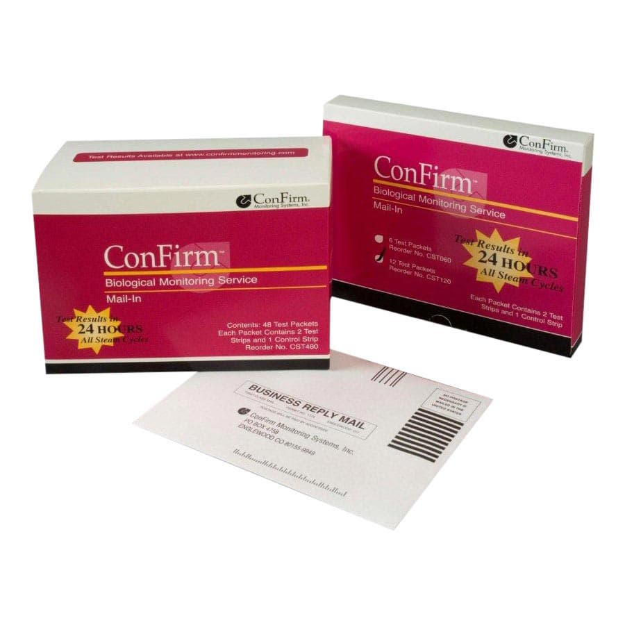 ConFirm Mail-In Sterilizer Monitoring Service, 3-Strip Test, 48 Tests/Box, CST480 thumbnail 11
