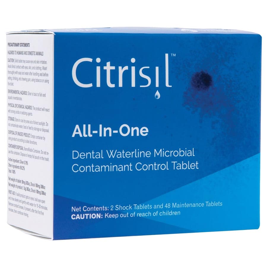 Citrisil Blue Dental Waterline Maintenance Tablets, 0.7–1 L Bottles, 50/Box, CS-50-B thumbnail 9