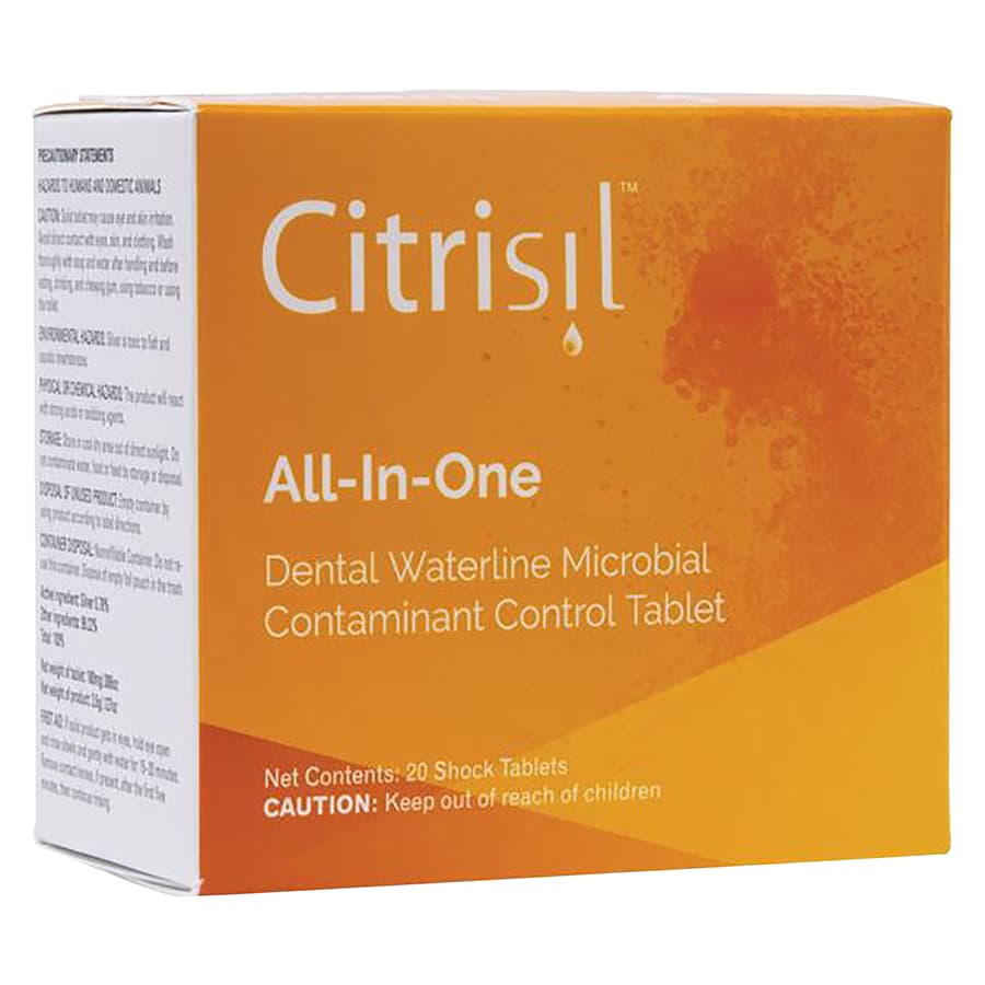 Sterisil CitriSil Dental Waterline Cleaner Shock Tablets, 20/Pk, ECS-20 thumbnail 7