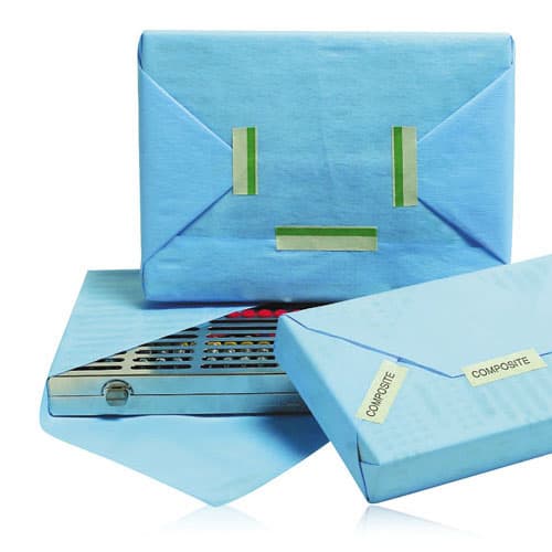 Hu-Friedy IMS Autoclave Sterilization Wrap, 15" x 15", Low-Lint, Memory-Free, 1000/Box, IMS-1211 thumbnail 6
