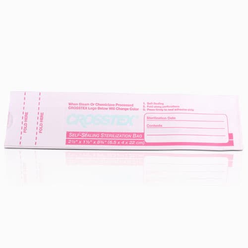 Crosstex Self-Sealing Autoclave Paper Bags, 2.5" x 1.5" x 8.75", 1000/Box, OCS thumbnail 4