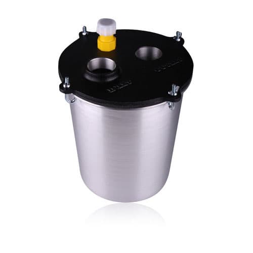 Keystone The Trap Plaster Trap, All-Metal Sub-Sink Dental Model Trimmer Debris Trap, 7000360, 1/Each thumbnail 4
