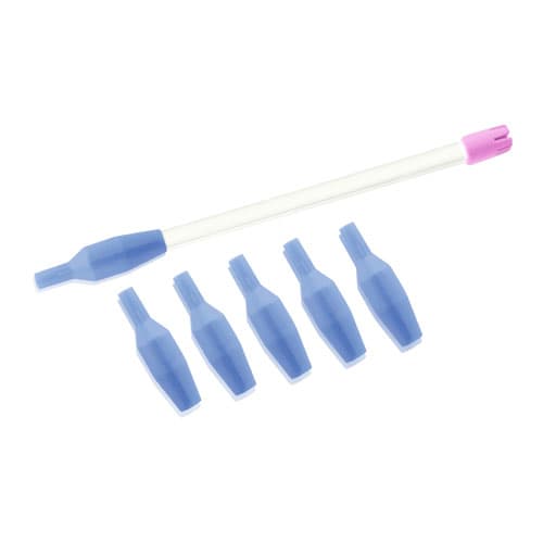 Crosstex SAFE-FLO SE Valve for Saliva Ejectors, Universal One-Way Backflow Prevention Valve, Blue, 100/Bag, M1010SUSE thumbnail 12