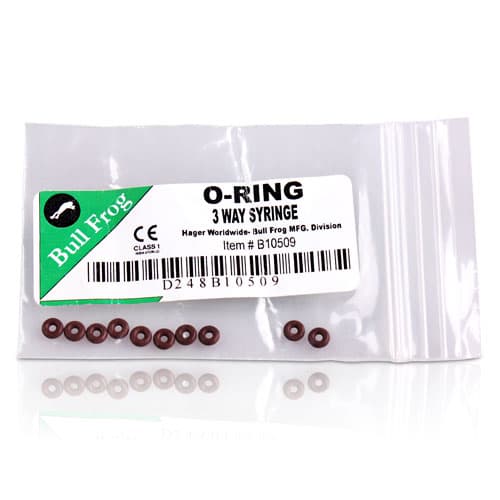Hager Worldwide Uni-Syringe Replacement O-Ring, Small, 10/Pack, B10509 thumbnail 2