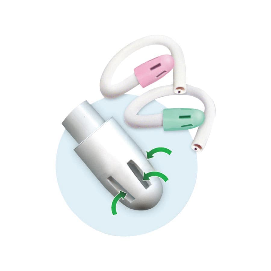Comfort Plus Premium Saliva Ejectors, White/Pink, Bubblegum Scented, 100/Pk, ZWPCPBG thumbnail 11