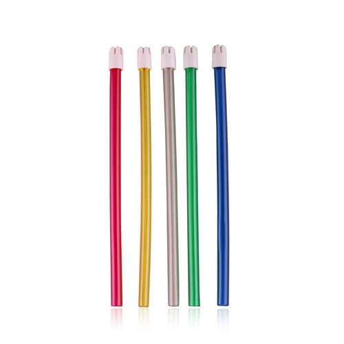 Flexo Disposable Saliva Ejectors, Plastic, Fixed Tips, Yellow with White Tip, 100/Pk, 1662217 thumbnail 13