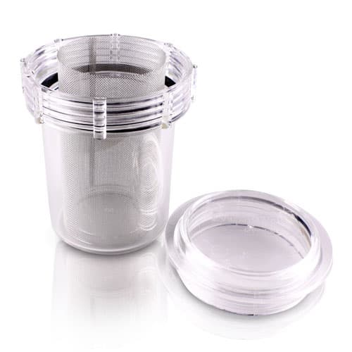 Evac-u-Trap Disposable Central Vacuum Evacuation Trap, #2350-FS Fine Mesh, Internal Thread, 3-1/2" x 4-3/8", 8/Box thumbnail 16