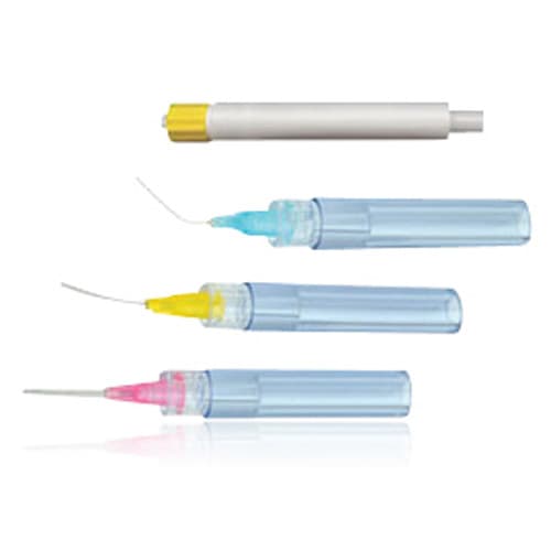 Vista Apex Appli-Vac Micro Aspirator, 20 Gauge, Yellow, Pre-Tipped Luer HVE Adapter, 20/Bag, 315252 thumbnail 3