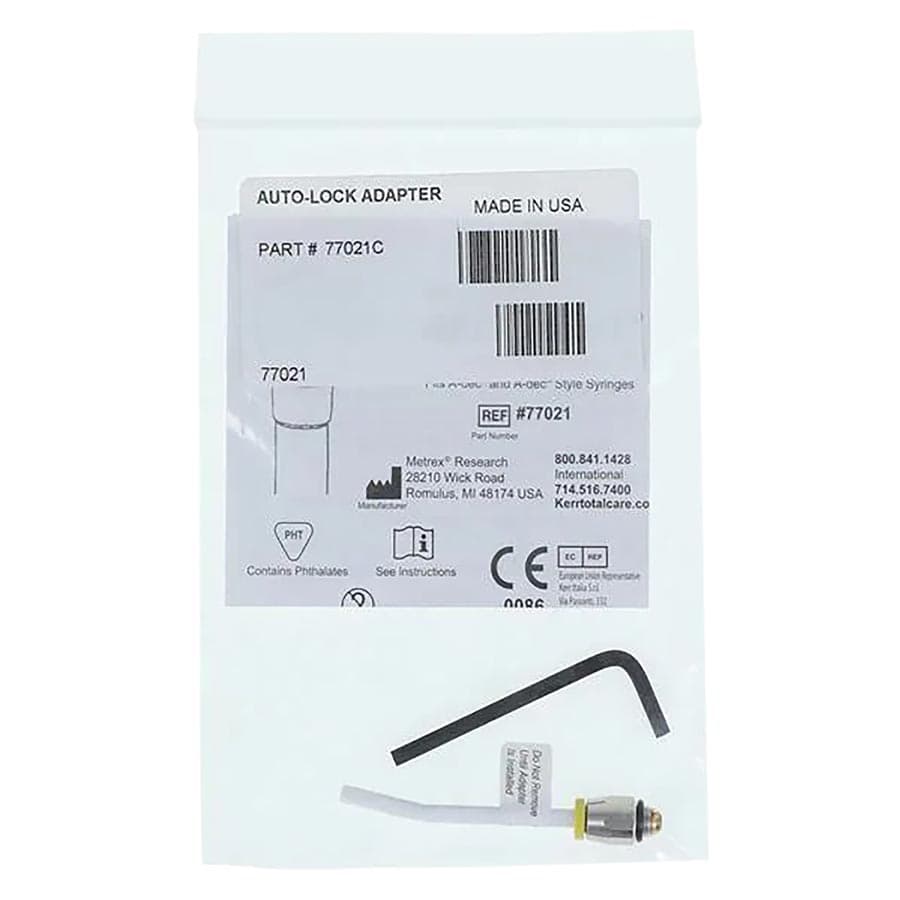 Seal-Tight Auto-Lock Air/Water Syringe Tip Adapter, Type A (A-dec Style), 77021 thumbnail 3