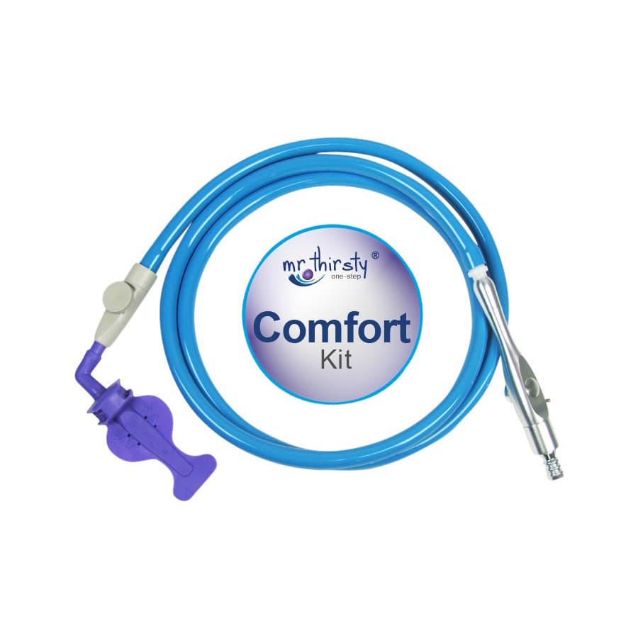 Mr. Thirsty® One-Step Comfort Kit, HVE Valve, Adapter & 6' Lightweight Tubing, 50Z992 thumbnail 7