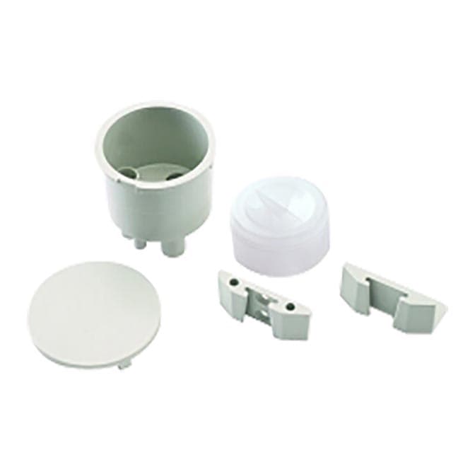 DCI International Vacuum Canister Kit, Gray, Bracket Mounted, 2 HVE & 1 SE, 1-7/8" Collector Screen, 1/Pk, 5860 thumbnail 9