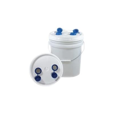 Tiger's Plastics Disposable Plaster Trap Refill, 3.5 Gallon Bucket with Lid and Fittings, DPT-3R thumbnail 2