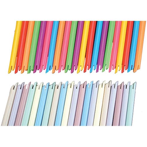 Spectrum Vented Oral Evacuator Tips, Plastic, Bendable, Assorted Neon Colors, 100/Pk, 8018C thumbnail 6