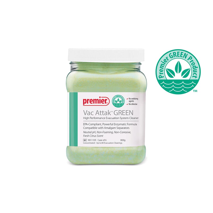 Vac Attak™ GREEN High-Performance Evacuation System Cleaner, Powder, 800 g Jar, Citrus, 9011105 thumbnail 12