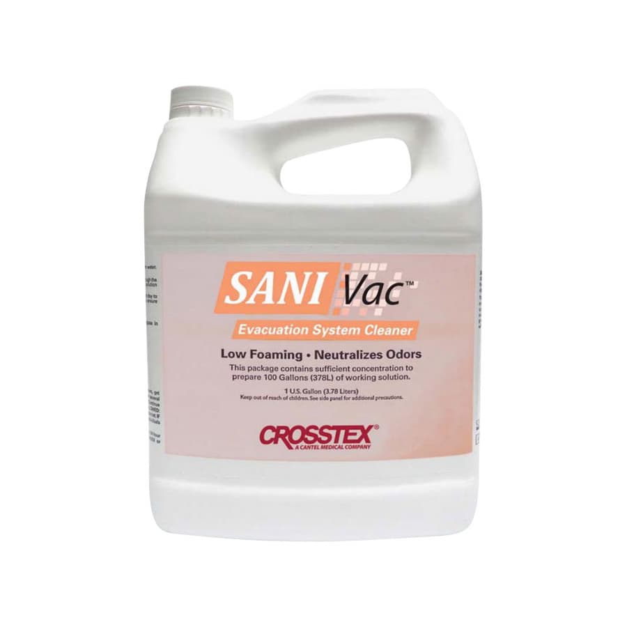SANI Vac Evacuation System Cleaner, Enzymatic, Lemon Scent, 1:100 Dilution, 1 Gallon, JVAC thumbnail 6