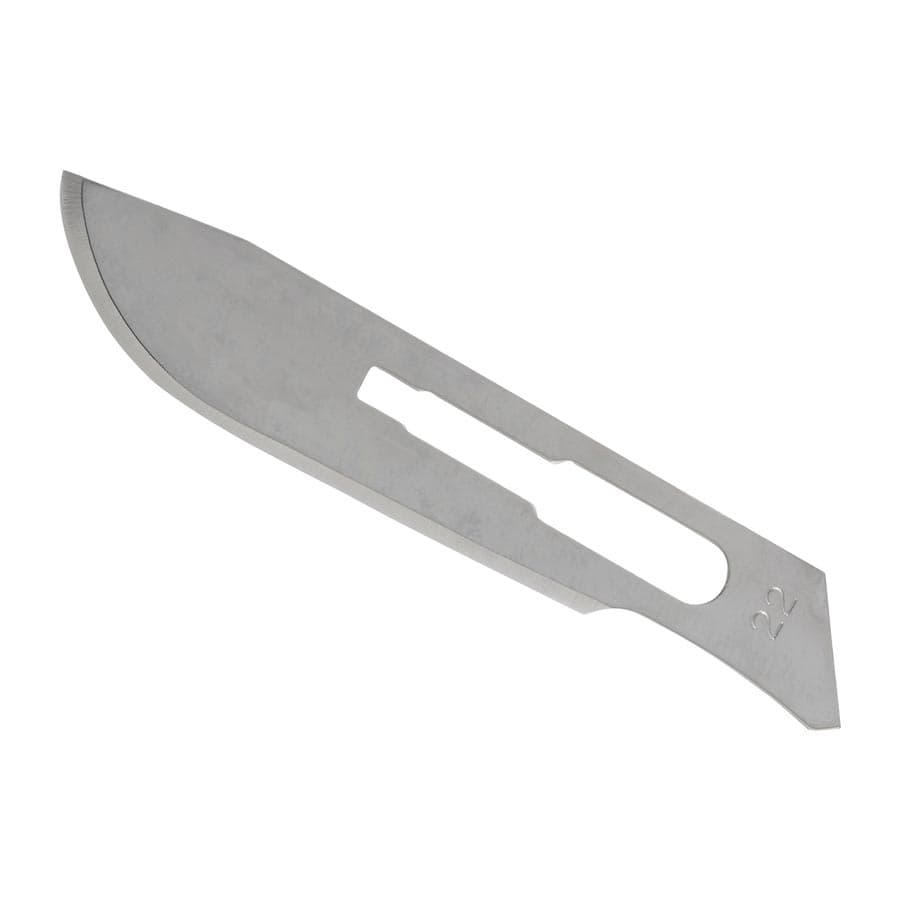 Glassvan Sterile Carbon Steel Surgical Blades, #22, Individually Foil-Wrapped, 100/Pk, 2001T-22 thumbnail 4