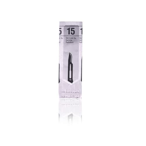 Miltex #10 Stainless Steel Sterile Surgical Blades, Individually Wrapped, 100/Box, 4-310 thumbnail 10