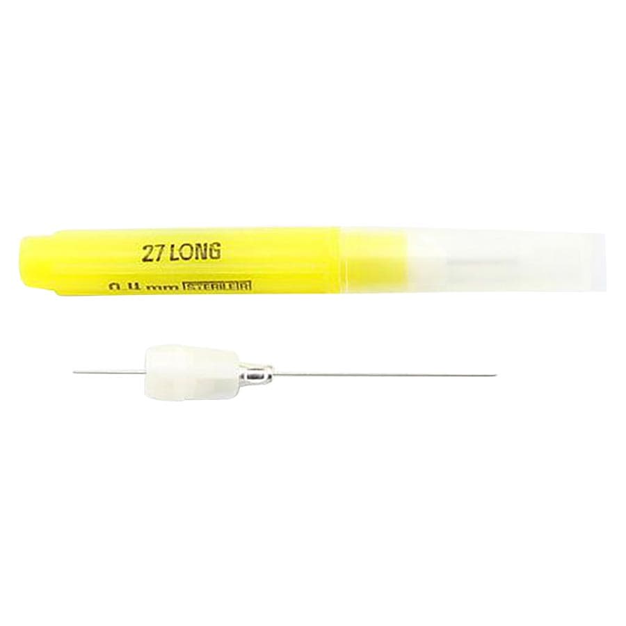 Monoject 400 Plastic Hub Dental Needles, 27 Gauge Long, 1-1/4 in (32 mm), Yellow, 100/Box, 8881400058 thumbnail 10