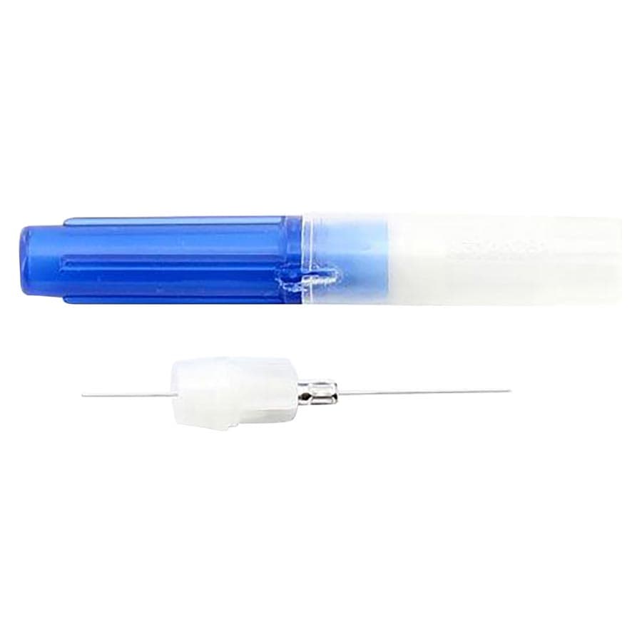 Monoject #400 Dental Anesthetic Needles, Plastic Hub, 30 Gauge, Short (3/4 in / 21 mm), Blue, 100/Box, 8881400074 thumbnail 13