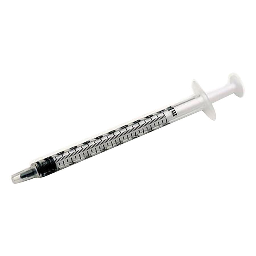 Exel Tuberculin Syringe Only, Luer Slip with Cap, 1cc, Sterile, 100/Bx, 26048 thumbnail 2